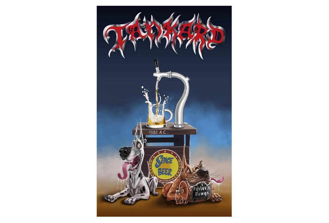 Tankard - Pavlov's Dawgs Printed Textile Poster