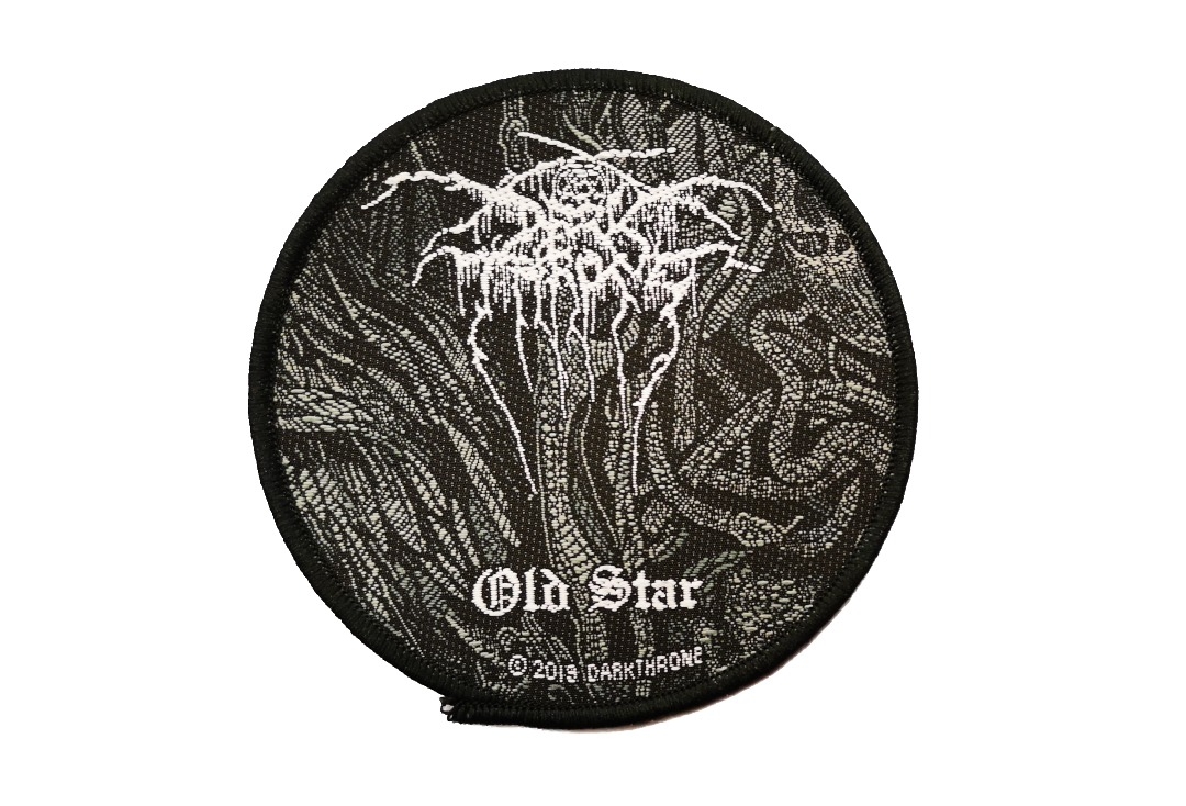 Darkthrone - Old Star Circular Sew On Woven Patch
