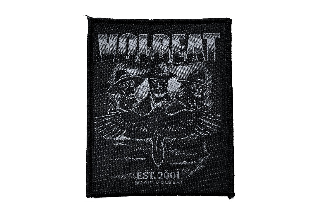 Volbeat - Outlaw Raven Sew On Woven Patch