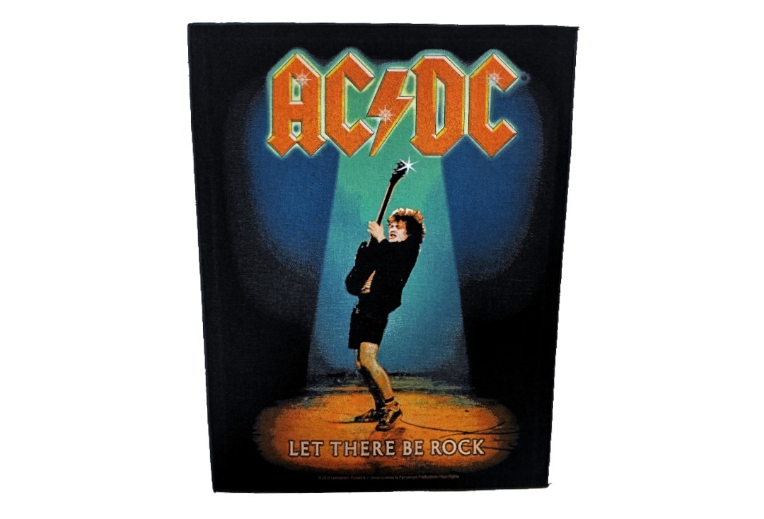 AC/DC - Let There Be Rock Printed Back Patch