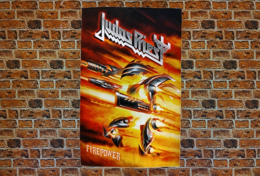 Judas Priest - Firepower Printed Textile Poster