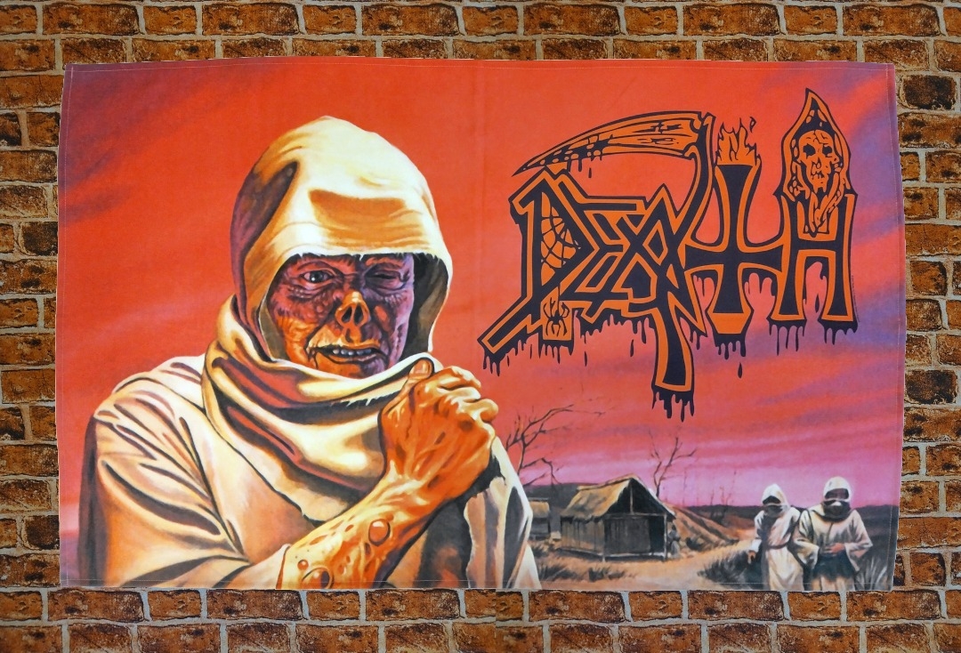 Death - Leprosy Printed Textile Poster