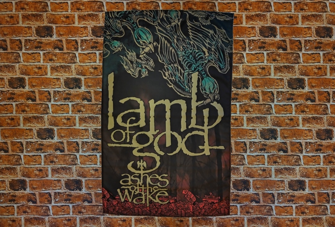 Lamb Of God - Ashes Of The Wake Printed Textile Poster