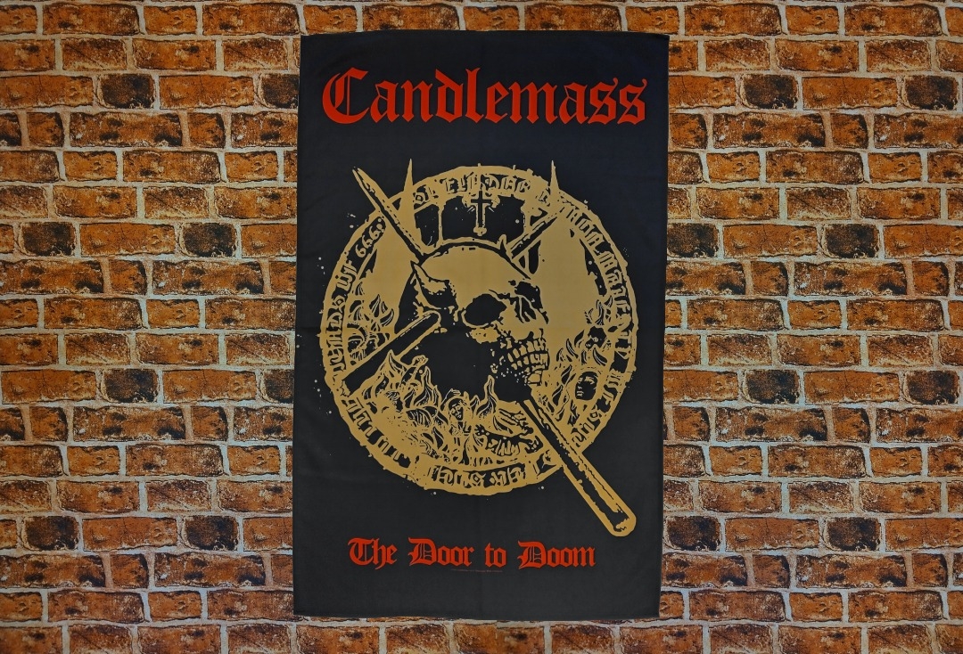 Candlemass - The Door To Doom Printed Textile Poster