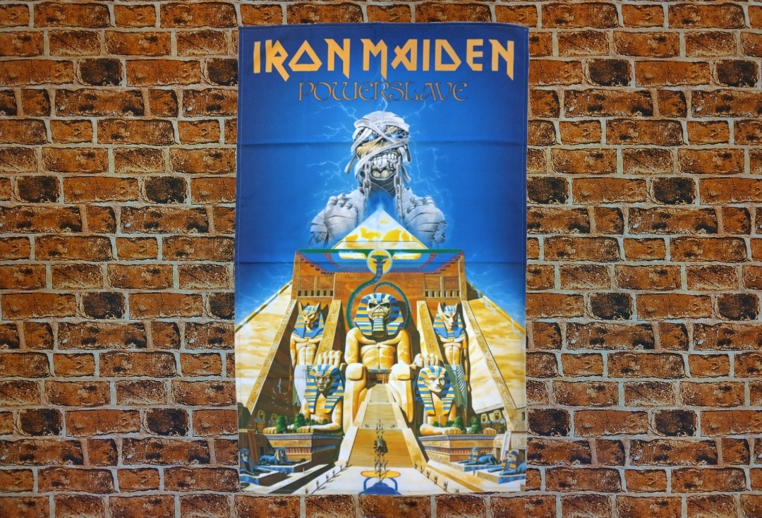 Iron Maiden - Powerslave Printed Textile Poster