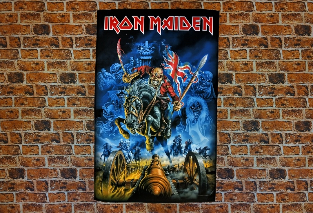 Iron Maiden - Maiden England Printed Textile Poster