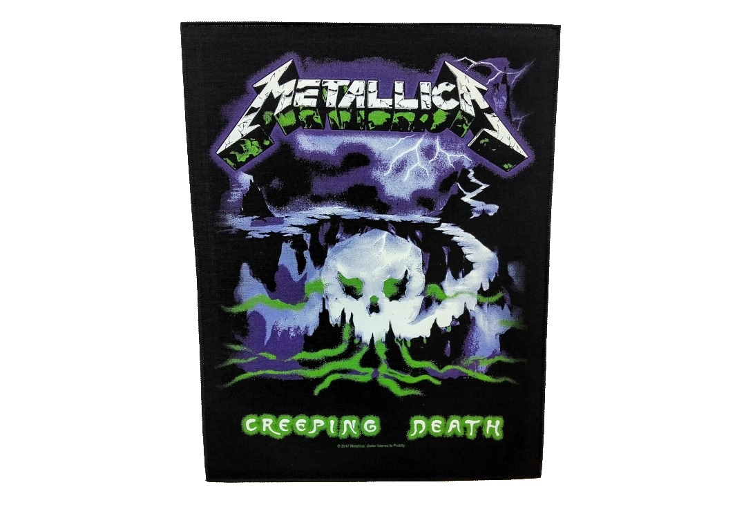 Metallica - Creeping Death Printed Back Patch