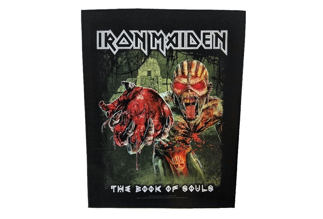 Iron Maiden - Eddies Heart Printed Back Patch
