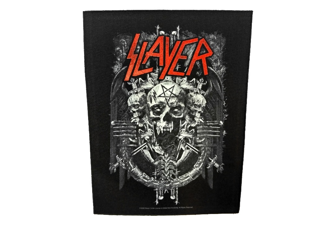Slayer - Demonic Printed Back Patch