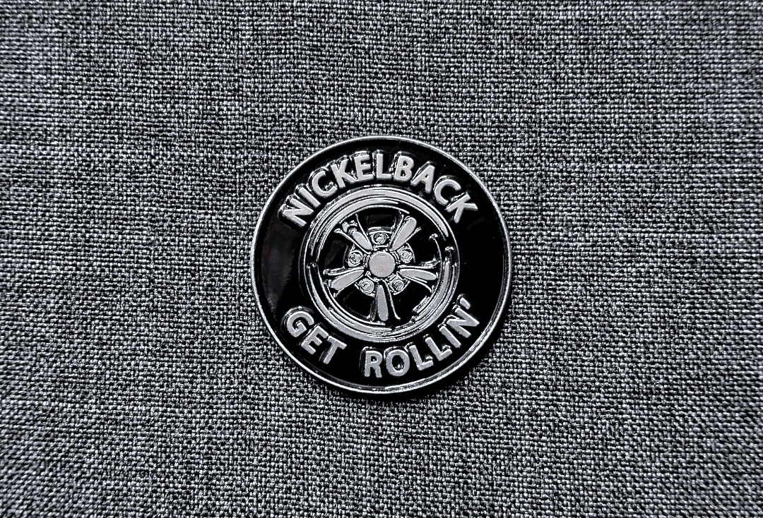 Nickelback - Get Rollin' Official Metal Pin Badge