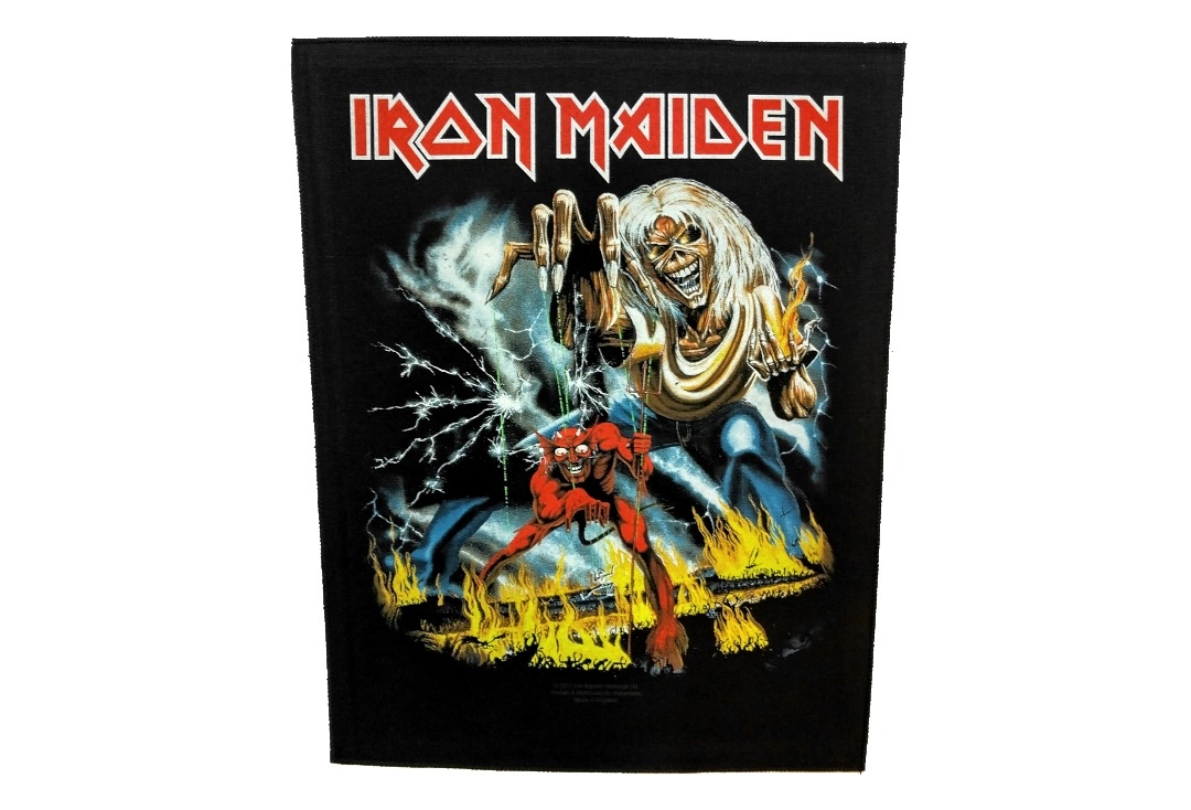 Iron Maiden - Number Of The Beast Printed Back Patch