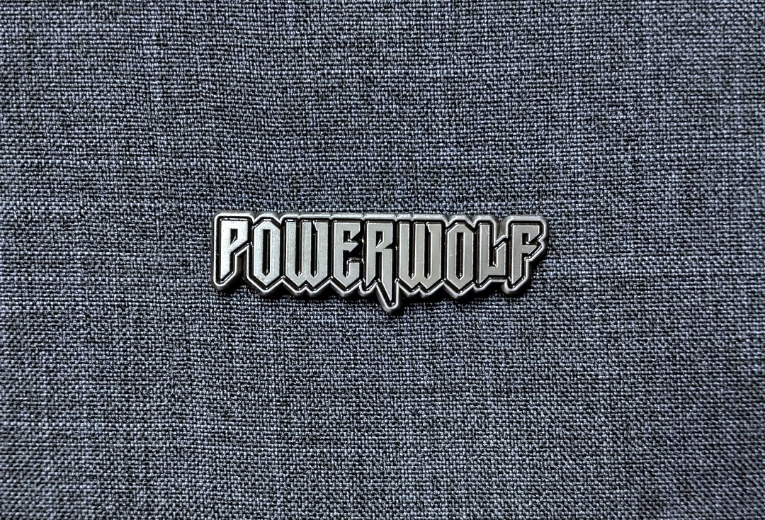 Powerwolf - Logo Official Metal Pin Badge