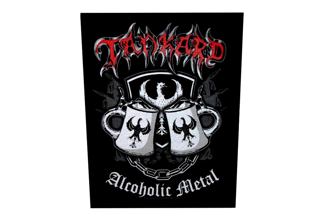 Official Band Merch | Tankard - Alcoholic Metal Printed Back Patch