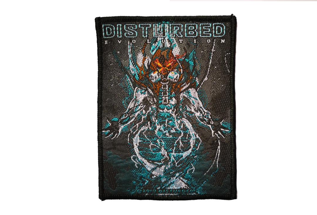 Official Band Merch | Disturbed - Evolution Hooded Woven Patch
