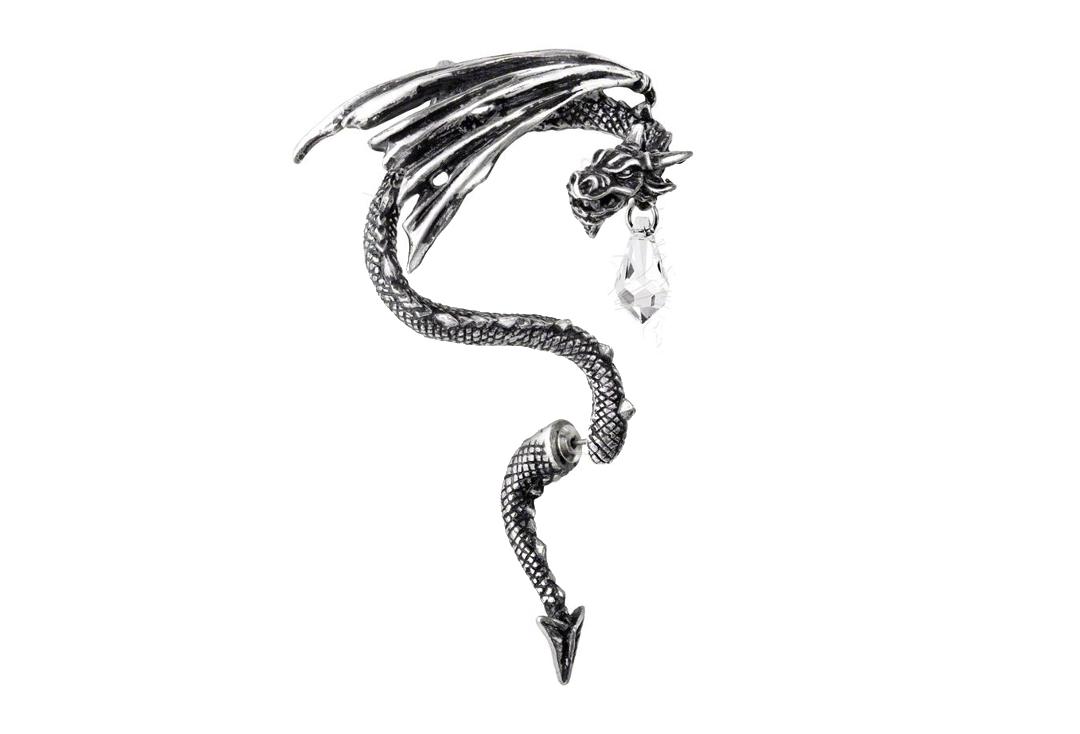 Alchemy Gothic | Crystal Dragon Ear Wrap
