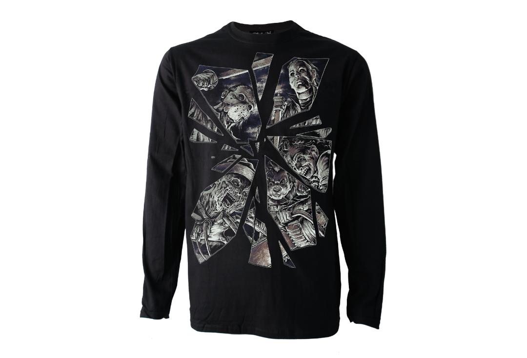 Darkside Clothing | Horror Mirror Long Sleeve Men's T-Shirt