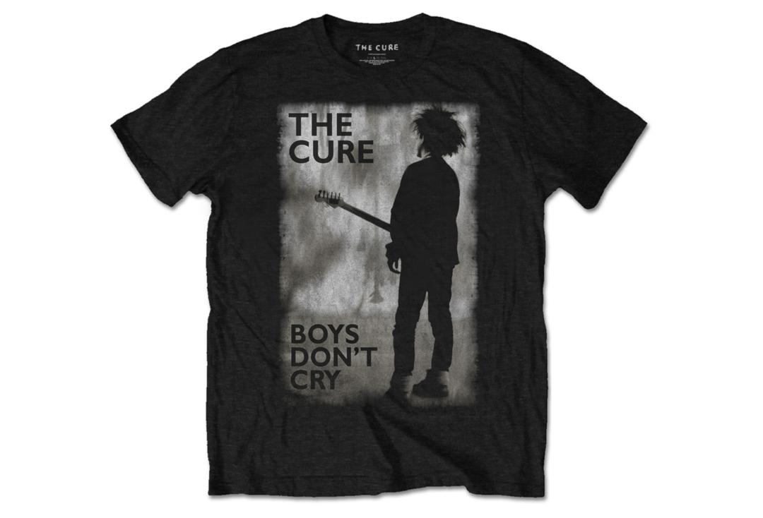 Official Band Merch | The Cure - Boys Don't Cry Men's Short Sleeve T-Shirt