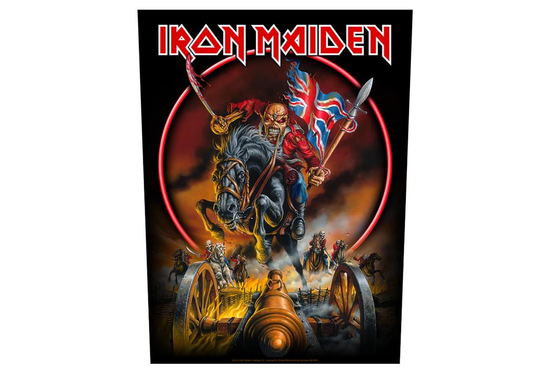 Official Band Merch | Iron Maiden - Maiden England Printed Back Patch