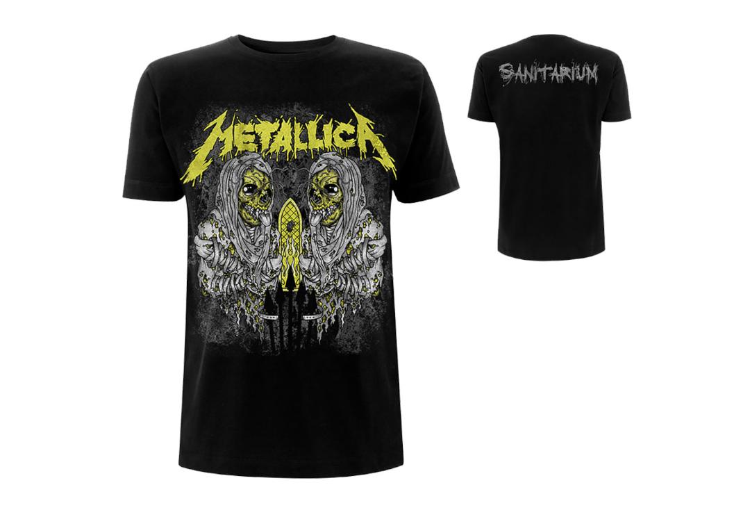 Official Band Merch | Metallica - Sanitarium Men's Short Sleeve T-Shirt