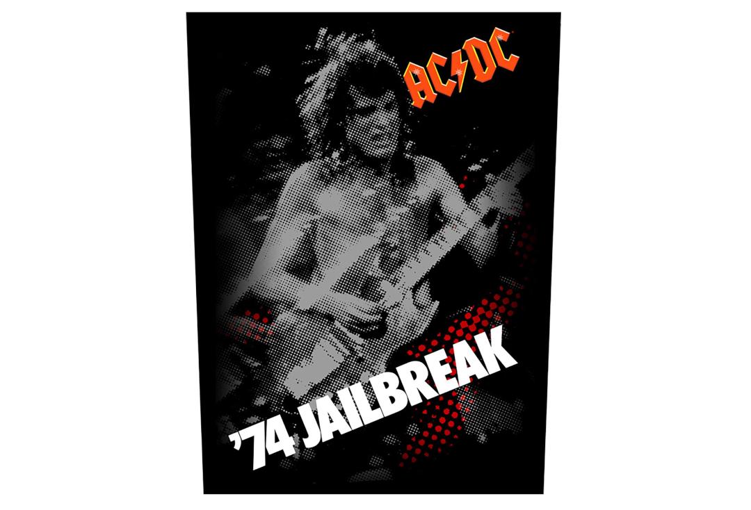 Official Band Merch | AC/DC - '74 Jailbreak Printed Back Patch