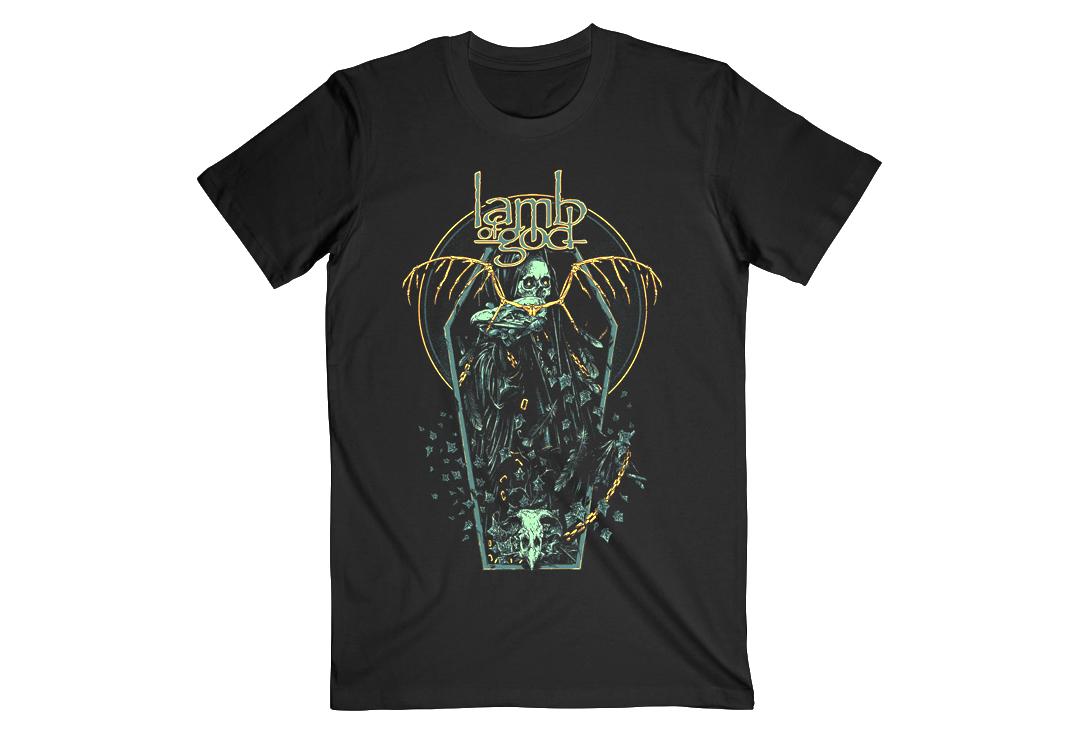 Official Band Merch | Lamb Of God - Coffin Kopia Men's Short Sleeve T-Shirt