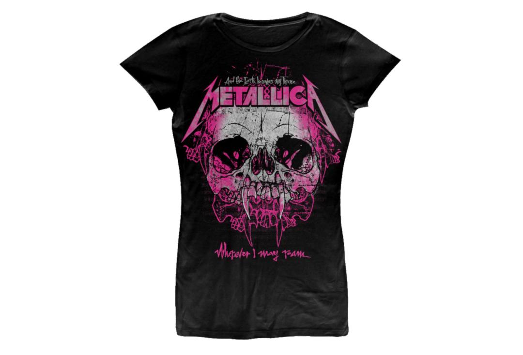 Official Band Merch | Metallica - Wherever I May Roam Skinny Fit Women's T-Shirt