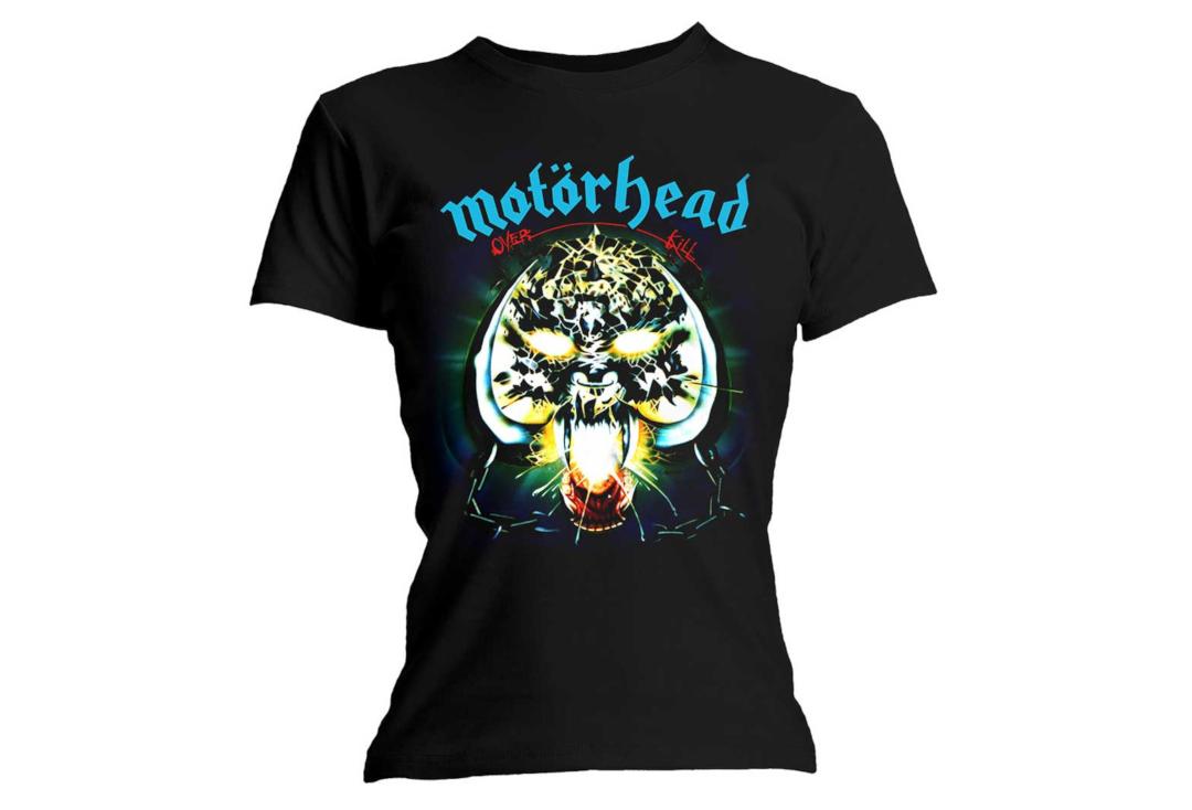 Official Band Merch | Motorhead - Overkill Skinny Fit Women's T-Shirt
