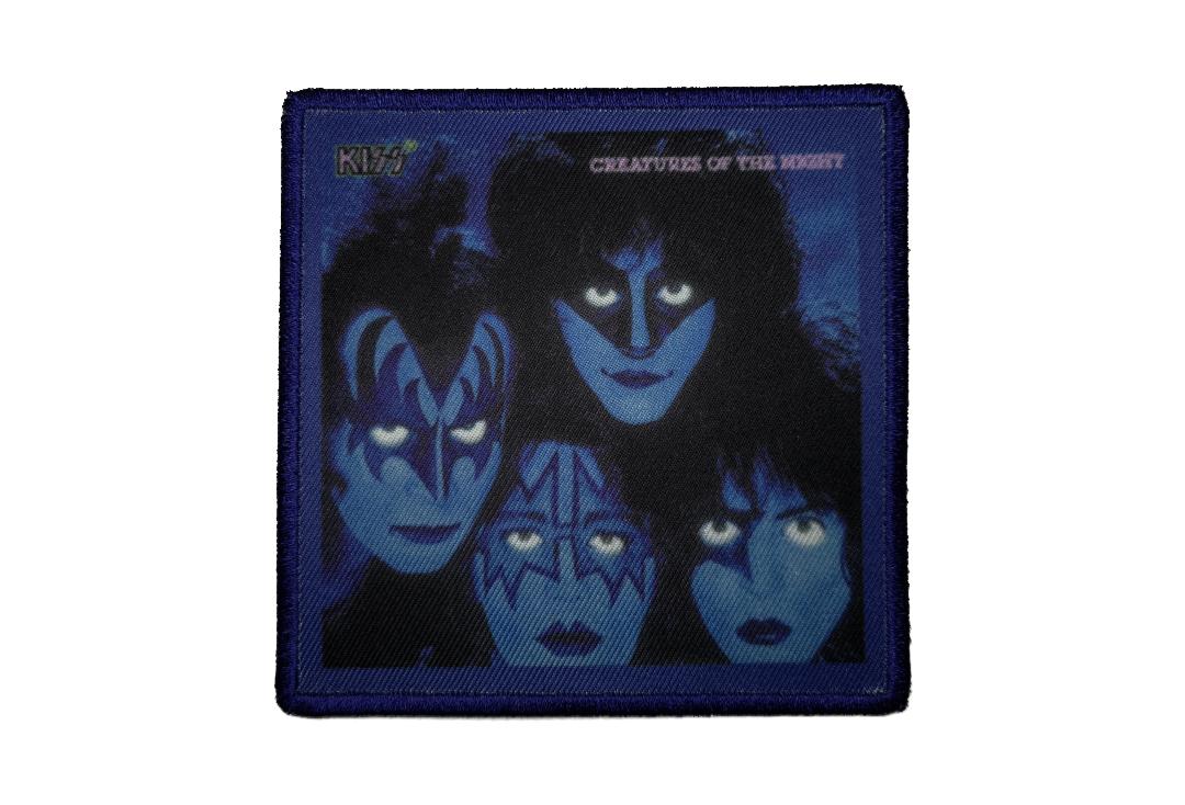 Official Band Merch | Kiss - Creatures Of The Night Album Cover Woven Patch