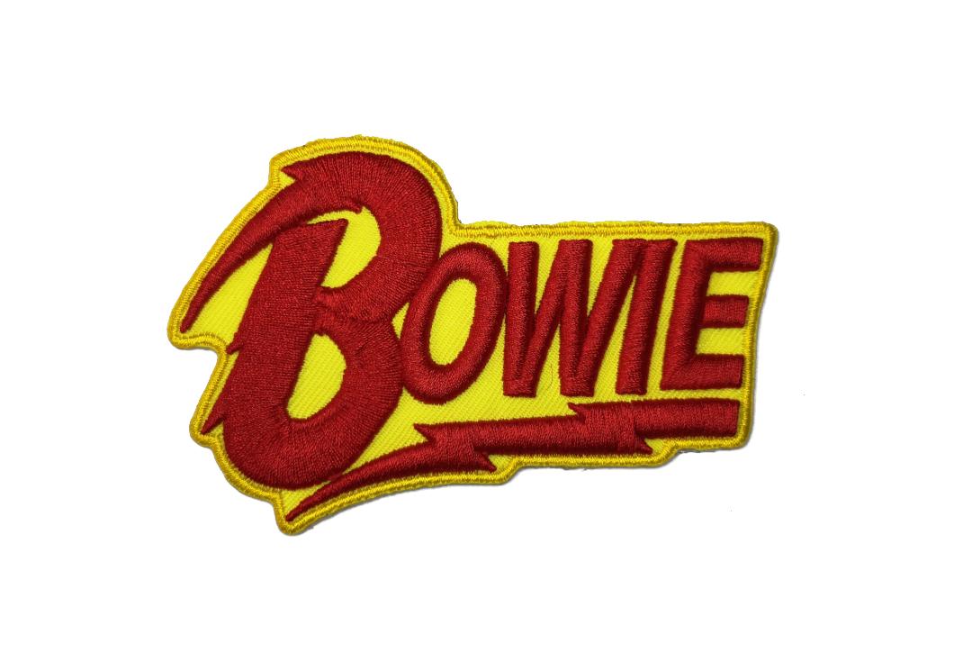 Official Band Merch | David Bowie - Diamond Dogs 3D Logo Woven Patch