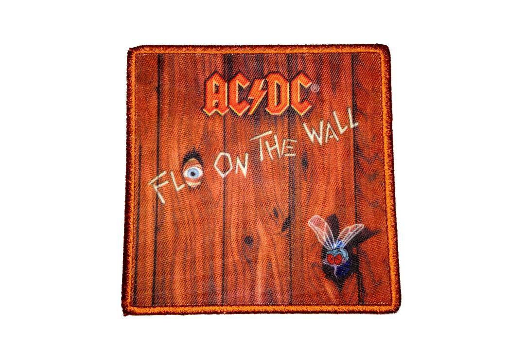 Official Band Merch | AC/DC - Fly On The Wall Album Cover Woven Patch