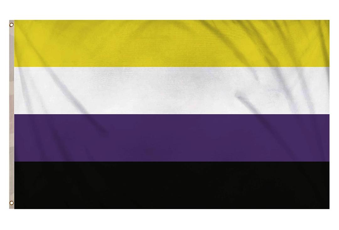 Void Clothing | Large Non-Binary Pride Flag