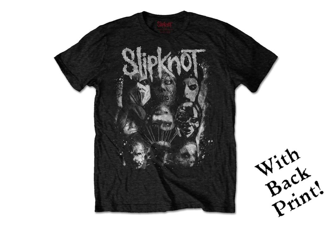 Official Band Merch | Slipknot - We Are Not Your Kind White Splatter Men's Official Short Sleeve T-Shirt - Front