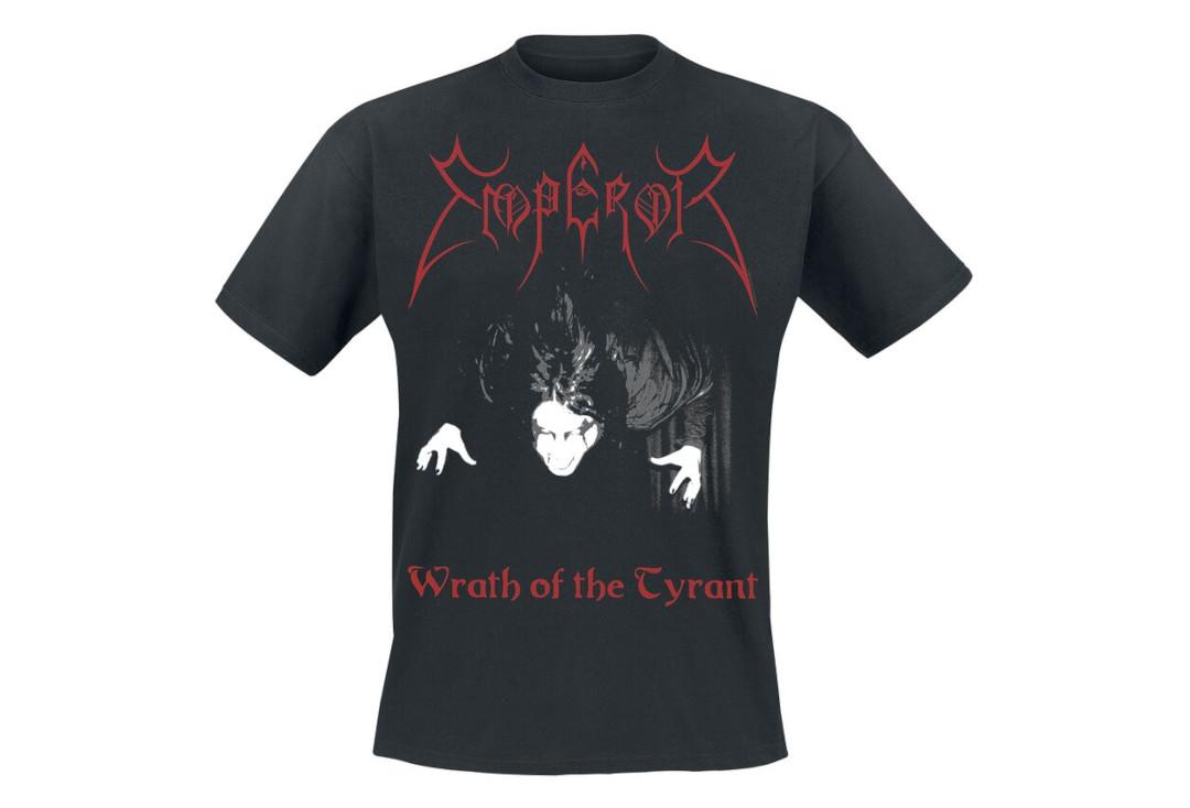 Official Band Merch | Emperor - Wrath Of The Tyrant Official Men's Short Sleeve T-Shirt - Front