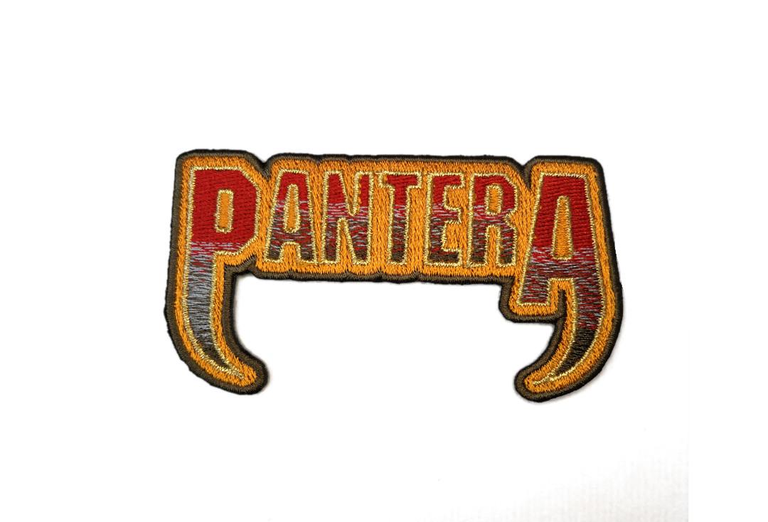 Official Band Merch | Pantera - Fangs Logo Woven Patch