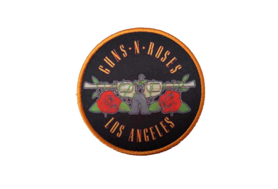 Official Band Merch | Guns N' Roses - Los Angeles Orange Woven Patch