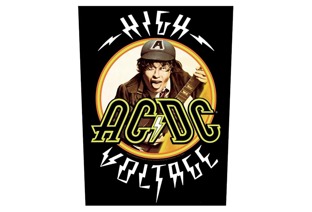 Official Band Merch | AC/DC - High Voltage Printed Back Patch