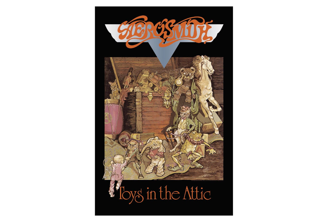 Official Band Merch | Aerosmith - Toys In The Attic Printed Textile Poster