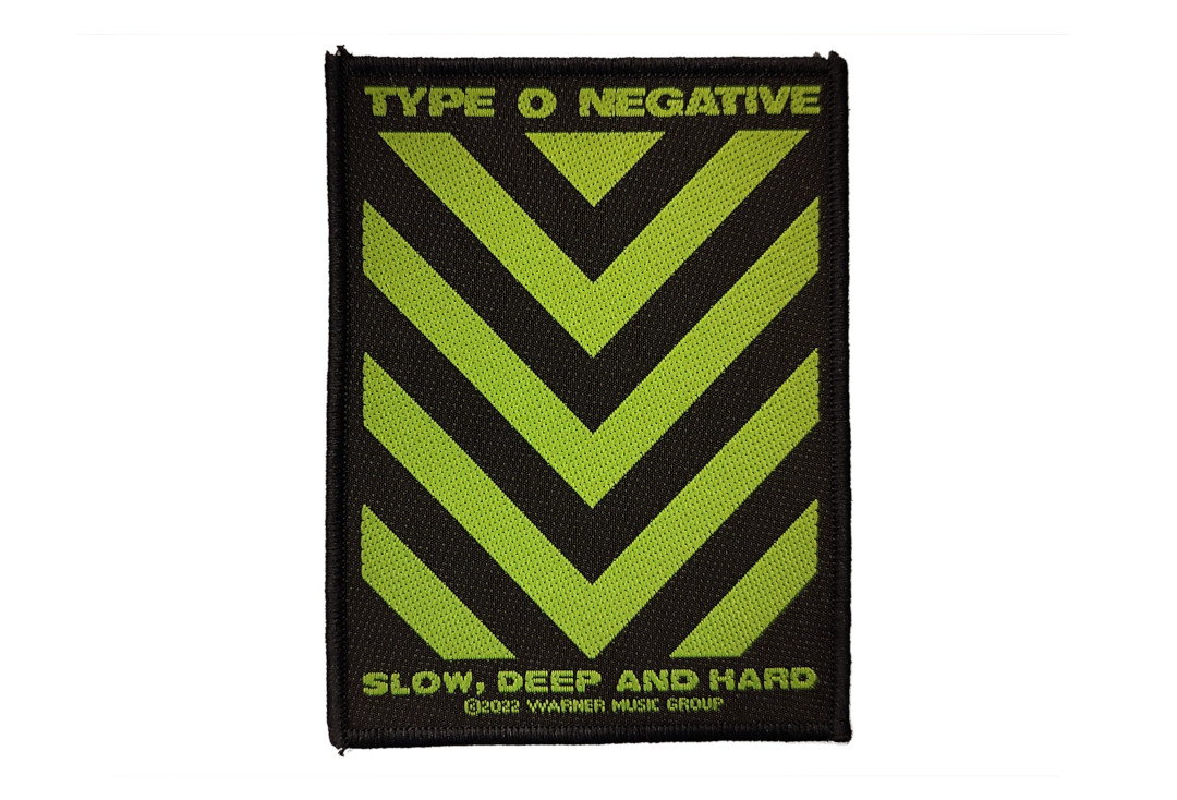 Official Band Merch | Type O Negative - Slow, Deep And Hard Woven Patch