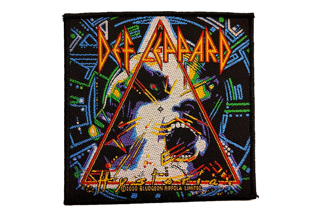 Official Band Merch | Def Leppard - Hysteria Woven Patch