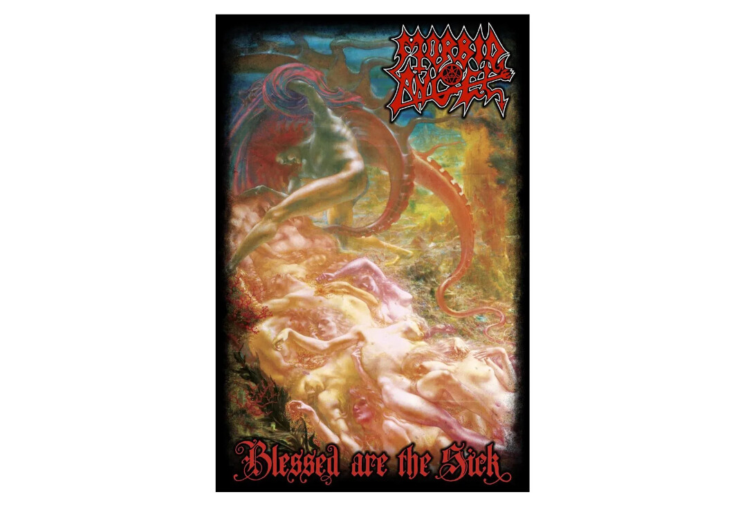 Official Band Merch | Morbid Angel - Blessed Are The Sick Printed Textile Poster