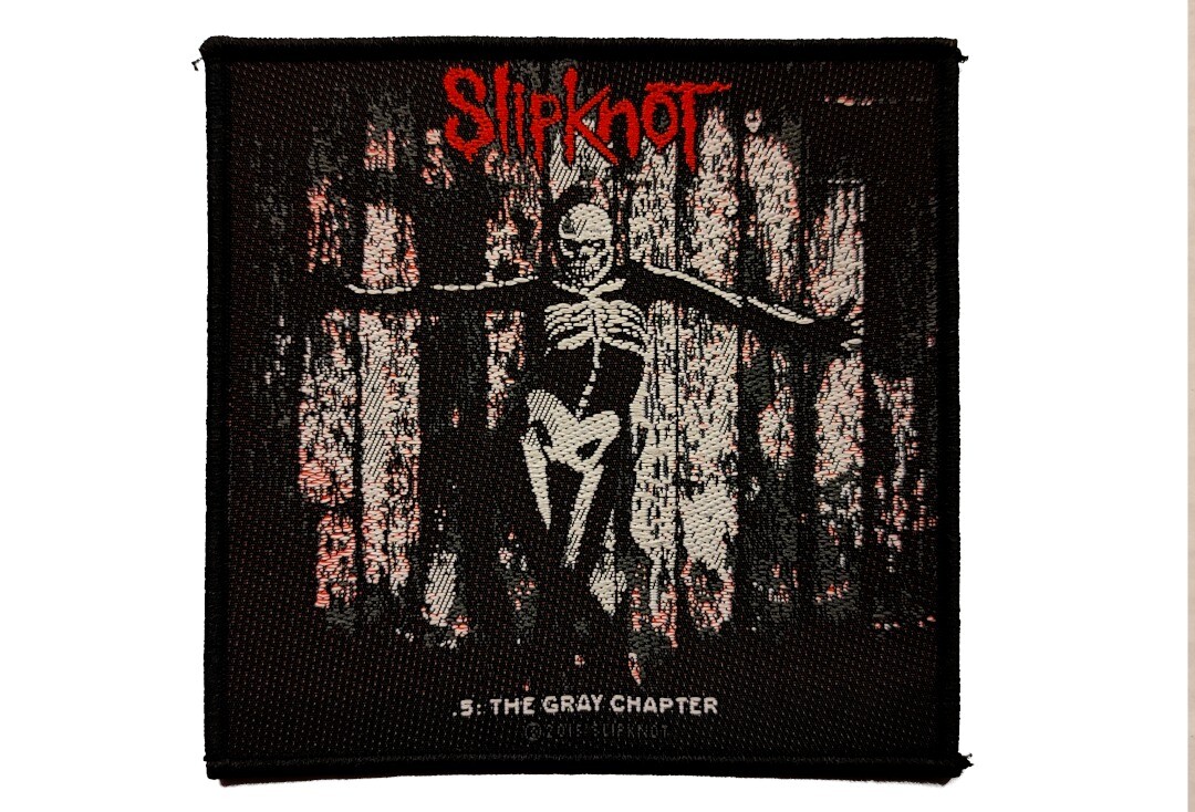 Official Band Merch | Slipknot - The Gray Chapter Woven Patch