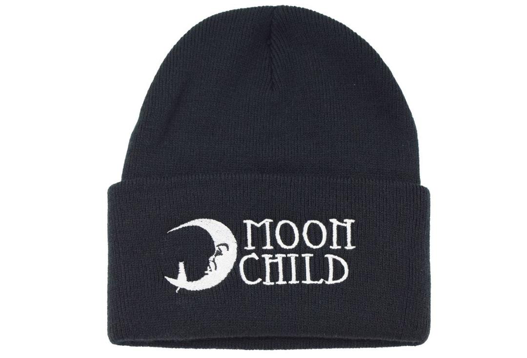 Darkside | Moonchild Black Beanie Hat - Front
