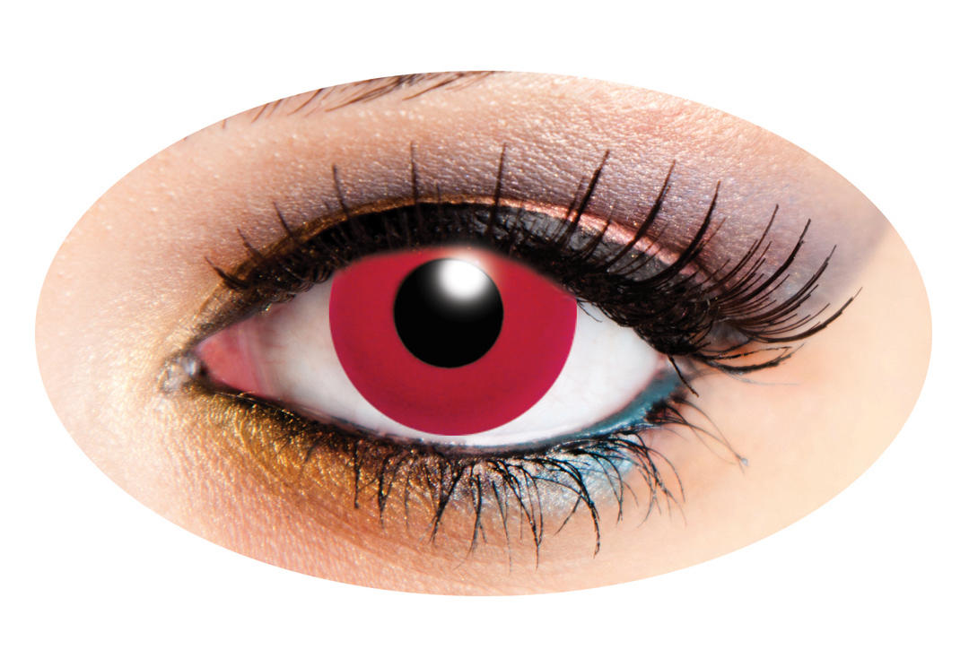 Innovision | Red Solid Tone 90 Day Contact Lenses