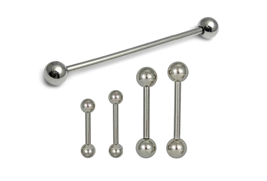 Body Jewellery | Surgical Steel Ball Barbell 1.2mm & 1.6mm