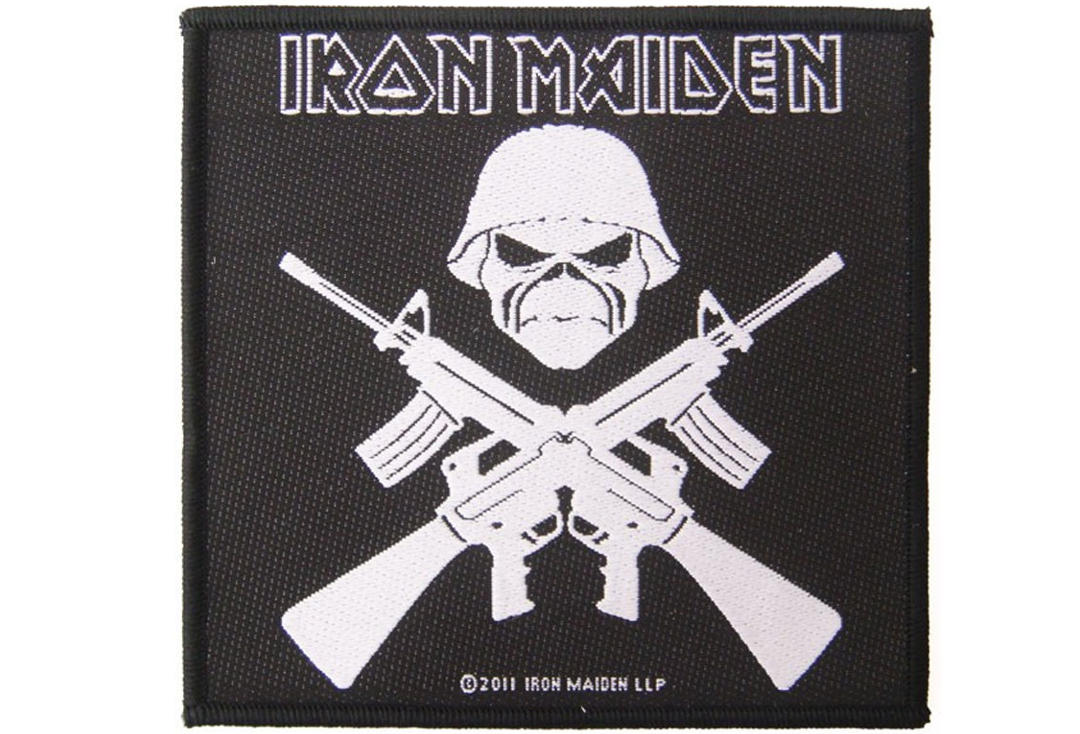 Official Band Merch | Iron Maiden - A Matter Of Life And Death Woven Sew On Patch