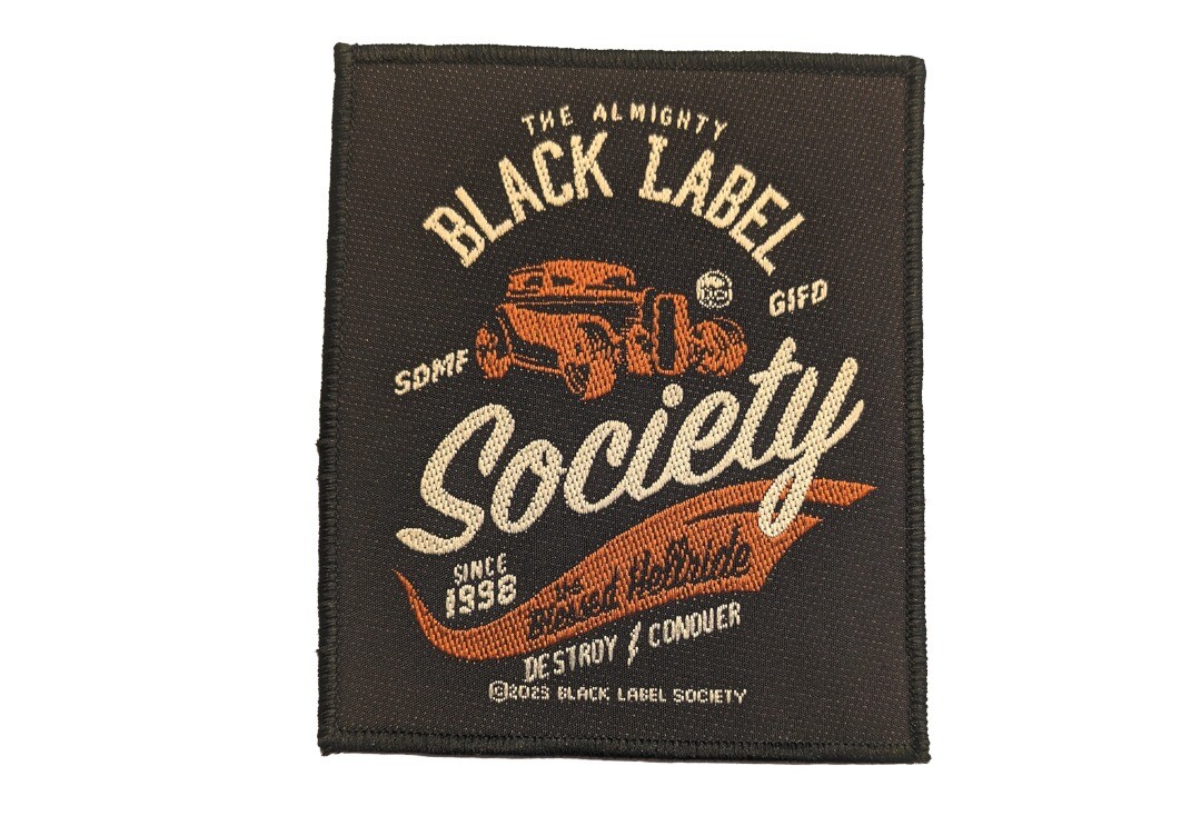 Official Band Merch | Black Label Society - The Blessed Hellride Woven Patch