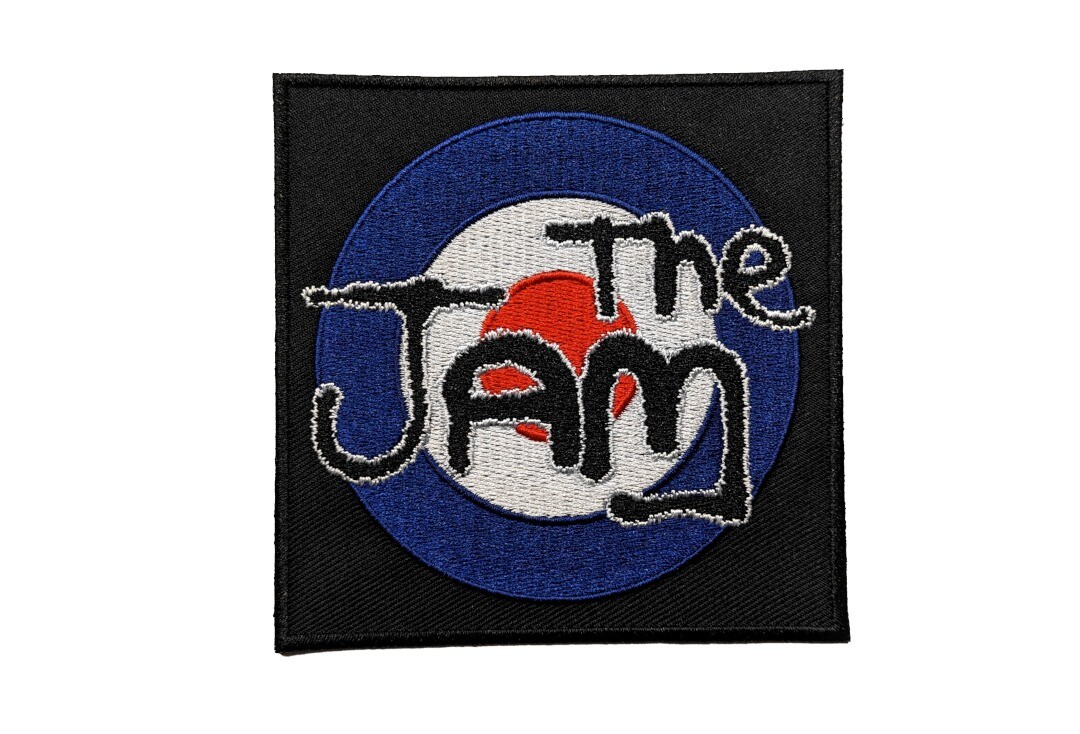 Official Band Merch | The Jam - Spray Target Logo Woven Patch