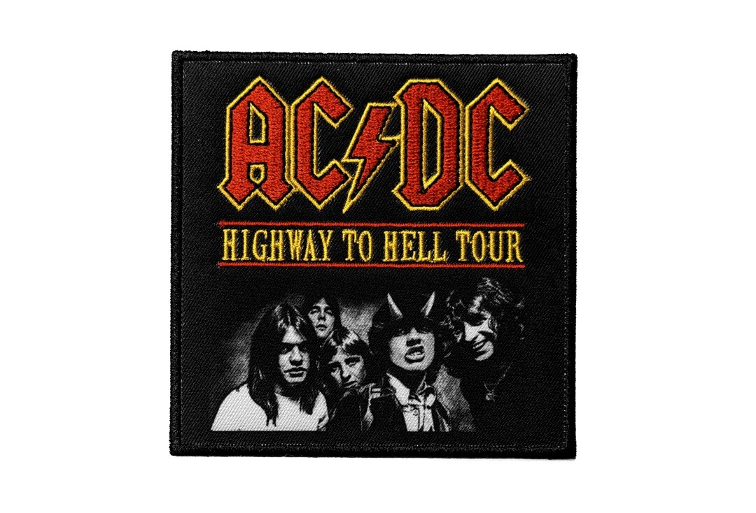 Official Band Merch | AC/DC - Highway To Hell Tour Woven Patch