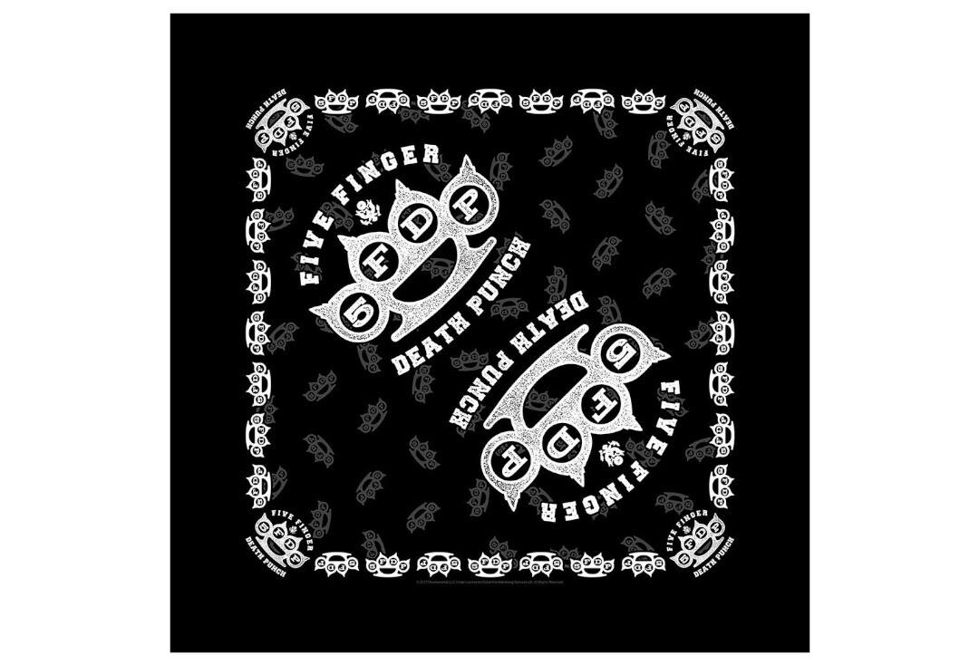 Official Band Merch | Five Finger Death Punch - Knuckles Official Bandana