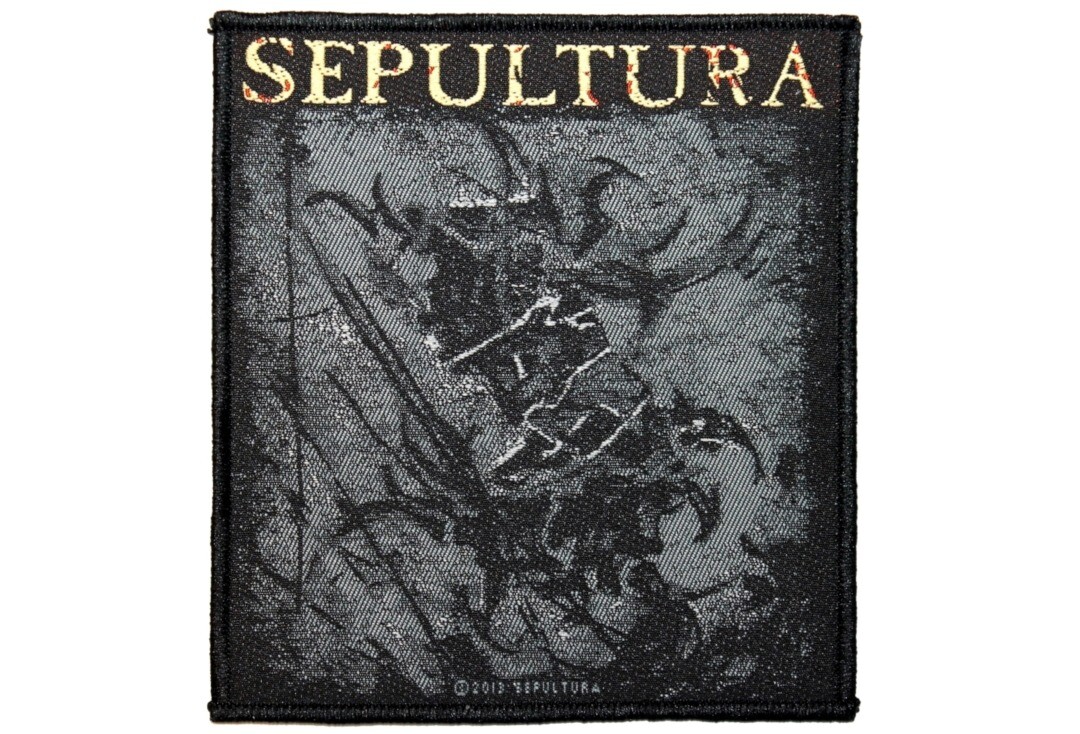 Official Band Merch | Sepultura - The Mediator Woven Patch
